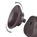 7.5'' Sliding Skin Dual Layer Dong Black