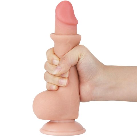 7.5'' Sliding Skin Dual Layer Dong Flesh
