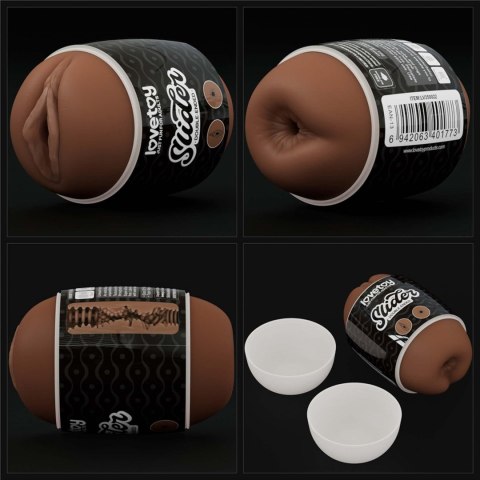 Slider Double-Ended Masturbator Vagina and Anus