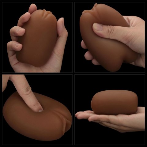 Slider Double-Ended Masturbator Vagina and Anus