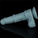 11'' Rechargeable Thrusting and Vibrating Silicone Dildo with Remote