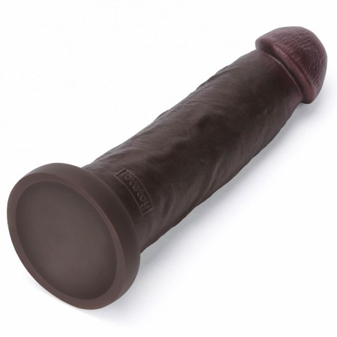 9'' Sliding Skin Pro II Dual Layer Silicone Dong (Black)