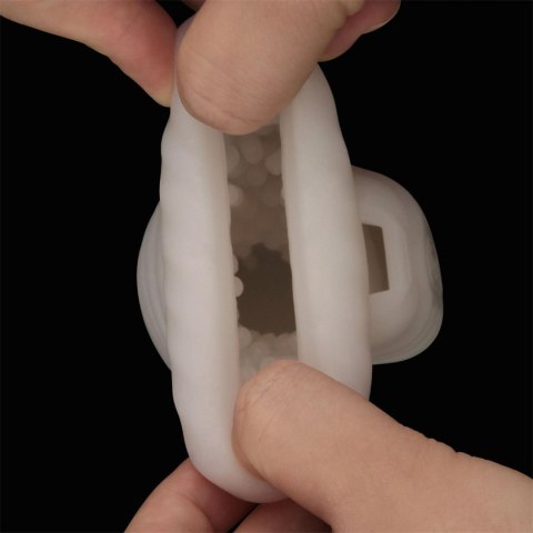 Knights Ring Vibrating Dual Purpose Sleeve-Wavy