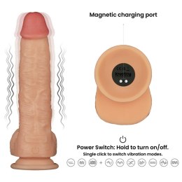 Vibrating Enhanced Strap on Set 9.5'' XS/S/M