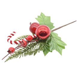 Gałązka ozdobna 25cm Boże Narodzenie CV34123