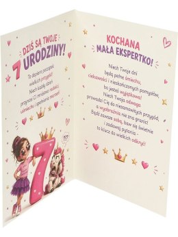 Humorystyczna kartka na 7 urodziny A RD-121