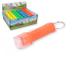Latarka led z brelokiem na baterie 7 x 2cm CHSO11817