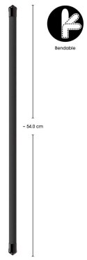 Pierścień giętki Bad Kitty na penisa i jądra 54 cm