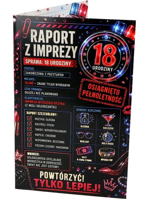 Śmieszna kartka na 18 urodziny A 18-046