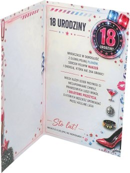 Śmieszna kartka na 18 urodziny A 18-046