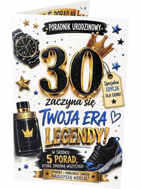 Śmieszna kartka na 30 urodziny A RU-206