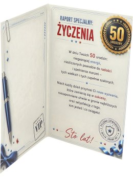 Śmieszna kartka na 50 urodziny A RU-085