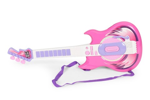 Zestaw gitara elektryczna mikrofon statyw dla dzieci 3+