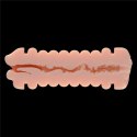 Masturbator dwustronny Lovetoy wibrujący TPE 22 cm