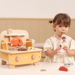 VIGA Grill Kuchnia Drewniana z Akcesoriami Kucharz