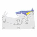 Zestaw do malowania piaskiem piaskowe obrazki 3D zestaw morskie zwierzęta