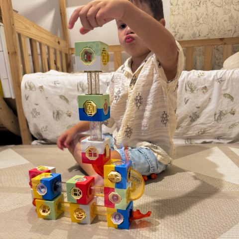 WOOPIE Tor Kulkowy Kulodrom Zestaw Konstrukcyjny Klocki 3D
