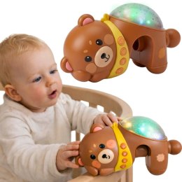 WOOPIE BABY Projektor Gwiazd Rzutnik Lampka Nocna dla Dzieci Miś