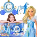 WOOPIE ROYAL Lalka Lodowa Księżniczka Lily i Magiczny Powóz Karoca Akcesoria