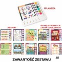 WOOPIE Zestaw 60 Gier Logicznych 3+