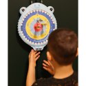 WOOPIE Magnetyczna Gra w Rzutki Bezpieczna Dart Tarcza Wesoły Rekinek