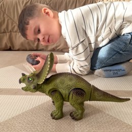 WOOPIE Dinozaur Zdalnie Sterowany RC Robot Triceratops