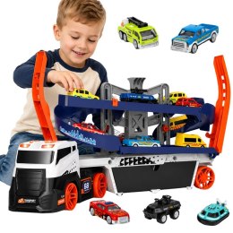 Woopie Parking Garaż Tor Transporter Ciężarówka Tir Laweta Auta XL