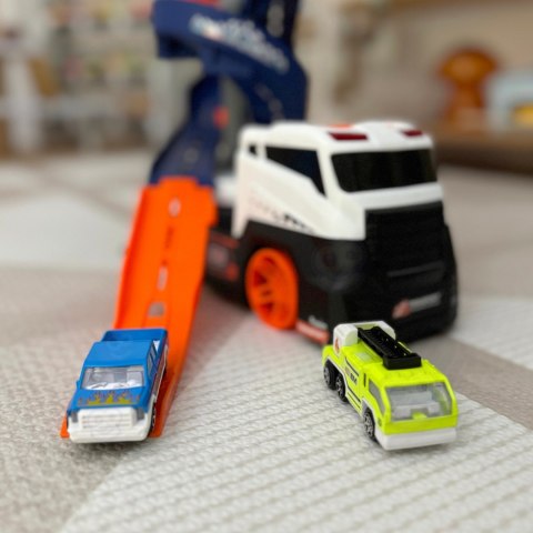 Woopie Parking Garaż Tor Transporter Ciężarówka Tir Laweta Auta XL