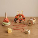 TOOKY TOY Zestaw Zabawek Box Montessori od 12m+ Biedronka do Zabawy Rozwojowej 3w1