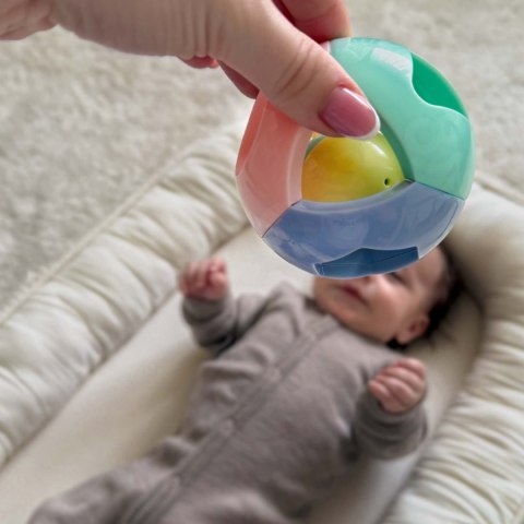 WOOPIE BABY Pastelowa Grzechotka Kula do Raczkowania 0m+