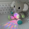 WOOPIE BABY Przytulanka Słonik Z Projektorem Uspokajacz 12 Melodii