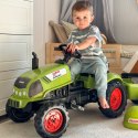 FALK Traktor Na Pedały Z Przyczepką Claas Ciche Koła Jeździk