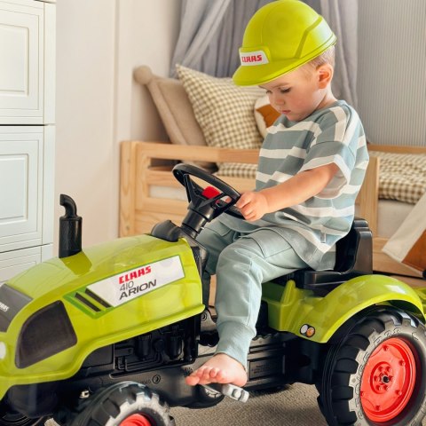 FALK Traktor Na Pedały Z Przyczepką Claas Ciche Koła Jeździk