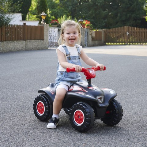 BIG Bobby Quad Racing Jeździk Czarny Odpychacz dla Chłopca Auto