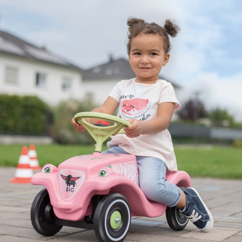 BIG Jeździk Bobby Car Classic Flower Różowy Odpychacz dla Dziewczynki