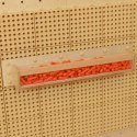 MASTERKIDZ Drewniany Pojemniczek Przezroczysta Ścianka 80 cm do Tablic Naukowo-Kreatywnych STEM