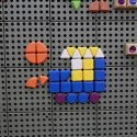 MASTERKIDZ Zestaw Kołeczki w kształcie figur geometrycznych 64szt do tablic STEM