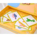 TOOKY TOY Układanka Puzzle Magnetyczne Montessori Pudełko Edukacyjne Dinozaury