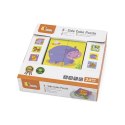 Viga Drewniana układanka Zoo Puzzle 4 klocki
