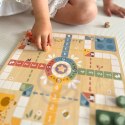 WOOPIE GREEN Gry Planszowe Logiczne 2w1 Ludo Chińczyk + Węże i Drabiny