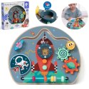 CLASSIC WORLD Tablica Manipulacyjna Wielofunkcyjna 6w1 Rakieta