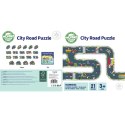 WOOPIE GREEN Droga Puzzle dla Dzieci Autostrada Makieta 21 el. Certyfikat FSC
