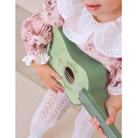CLASSIC WORLD Gitara dla Dzieci Drewniana Zabawka Edukacyjna 3+