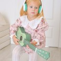 CLASSIC WORLD Gitara dla Dzieci Drewniana Zabawka Edukacyjna 3+