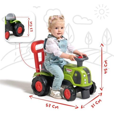 FALK Jeździk Traktor Pchacz Baby Claas Arion 470 z Klaksonem
