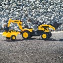 FALK Traktor na Pedały Komatsu z Łyżką Koparką i Przyczepą 2-5 lat