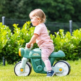 Falk Jeździk Motorek Biegowy Zielony Retro Odpychacz Ciche Koła 1-3 lat