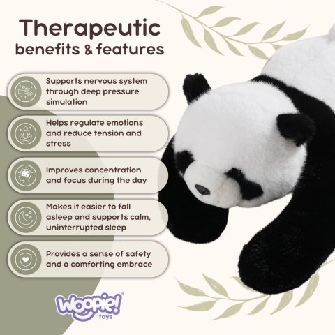 WOOPIE Panda Miś Obciążeniowy Sensoryczny 2,5kg