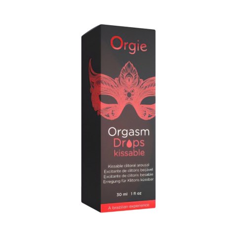Krople Orgazmowe Orgasm Drops Kissable 30 Ml Orgie