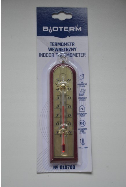 Termometr pokojowy drewno | 010700